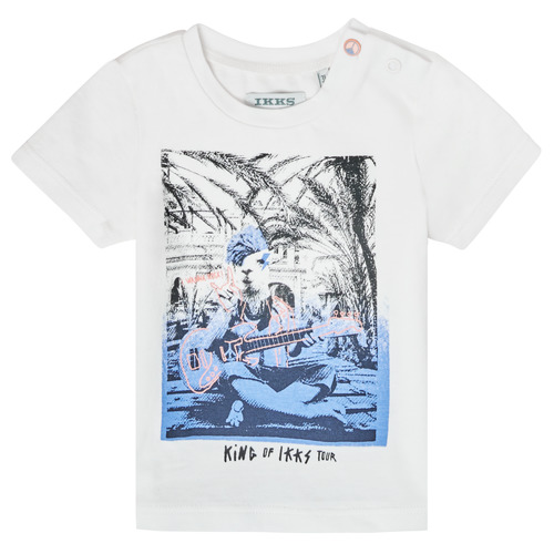 tekstylia Chłopiec T-shirty z krótkim rękawem Ikks XS10051-19 Biały