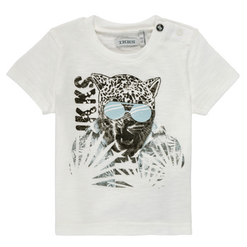 tekstylia Chłopiec T-shirty z krótkim rękawem Ikks XS10161-19 Biały