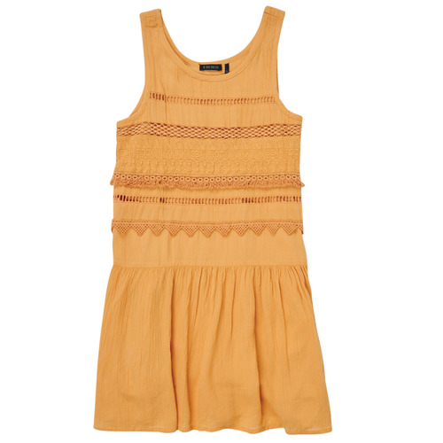 tekstylia Dziewczynka Sukienki krótkie Ikks XS31012-74-C Pomarańczowy