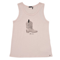 tekstylia Dziewczynka Topy na ramiączkach / T-shirty bez rękawów Ikks XS10302-31-J Różowy