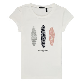 tekstylia Dziewczynka T-shirty z krótkim rękawem Ikks XS10162-19-C Biały