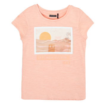 tekstylia Dziewczynka T-shirty z krótkim rękawem Ikks XS10332-32-C Różowy