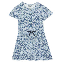 tekstylia Dziewczynka Sukienki krótkie Ikks XS30102-48-C Niebieski