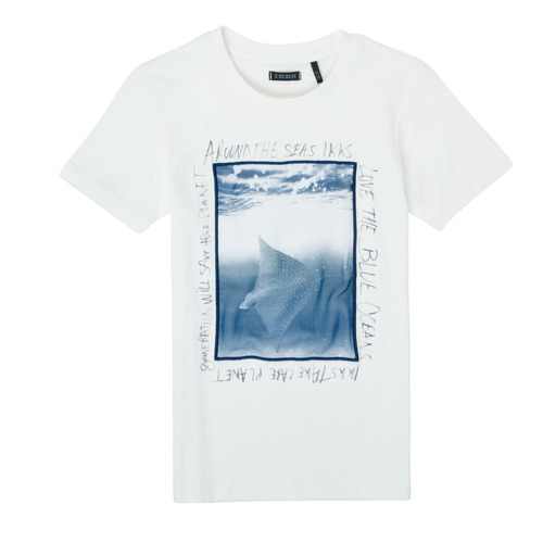 tekstylia Chłopiec T-shirty z krótkim rękawem Ikks XS10033-19-C Biały