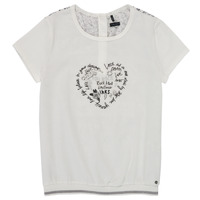 tekstylia Dziewczynka T-shirty z krótkim rękawem Ikks XS10242-19-J Biały