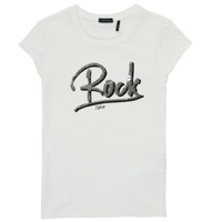 tekstylia Dziewczynka T-shirty z krótkim rękawem Ikks XS10522-19-J Biały
