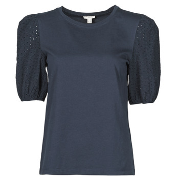 tekstylia Damskie T-shirty z krótkim rękawem Esprit T-SHIRTS Czarny