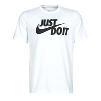 tekstylia Męskie T-shirty z krótkim rękawem Nike NSTEE JUST DO IT SWOOSH Biały / Czarny