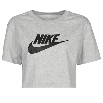 tekstylia Damskie T-shirty z krótkim rękawem Nike NSTEE ESSNTL CRP ICN FTR Szary / Czarny