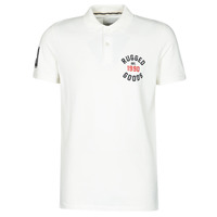 tekstylia Męskie Koszulki polo z krótkim rękawem Jack & Jones JJAPPLICA Biały
