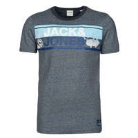 tekstylia Męskie T-shirty z krótkim rękawem Jack & Jones JCONICCO Marine