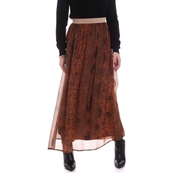 tekstylia Damskie Spódnice Gaudi 021FD75005 Brązowy