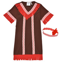 tekstylia Dziewczynka Kostiumy Fun Costumes COSTUME ENFANT INDIENNE FOX KITTEN Wielokolorowy