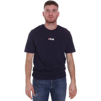 tekstylia Męskie T-shirty z krótkim rękawem Fila 687990 Niebieski