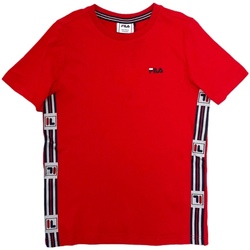 tekstylia Dziecko T-shirty z krótkim rękawem Fila 688118 Czerwony