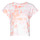 tekstylia Damskie T-shirty z krótkim rękawem Yurban ONILA Biały / Różowy