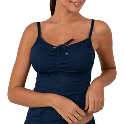 tekstylia Damskie Bikini: góry lub doły osobno Sun Playa 700 MARINE HAUT Niebieski