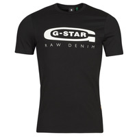 tekstylia Męskie T-shirty z krótkim rękawem G-Star Raw GRAPHIC 4 SLIM Czarny