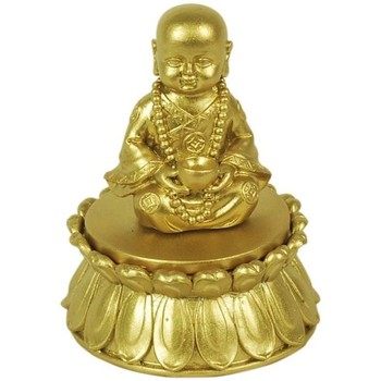 Dom Statuetki i figurki  Signes Grimalt Budda Ze Złotym Pudełkiem Złoty
