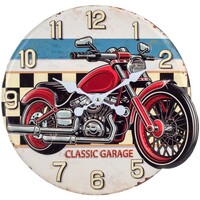 Dom Zegary Signes Grimalt Moto Wall Watch Niebieski