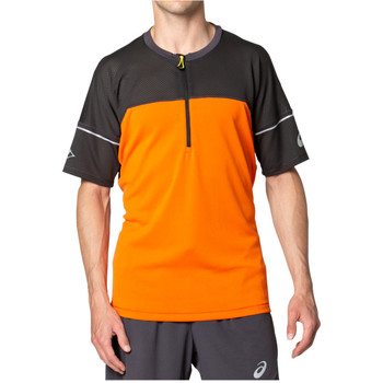 tekstylia Męskie T-shirty z krótkim rękawem Asics Fujitrail Top Tee Pomarańczowy