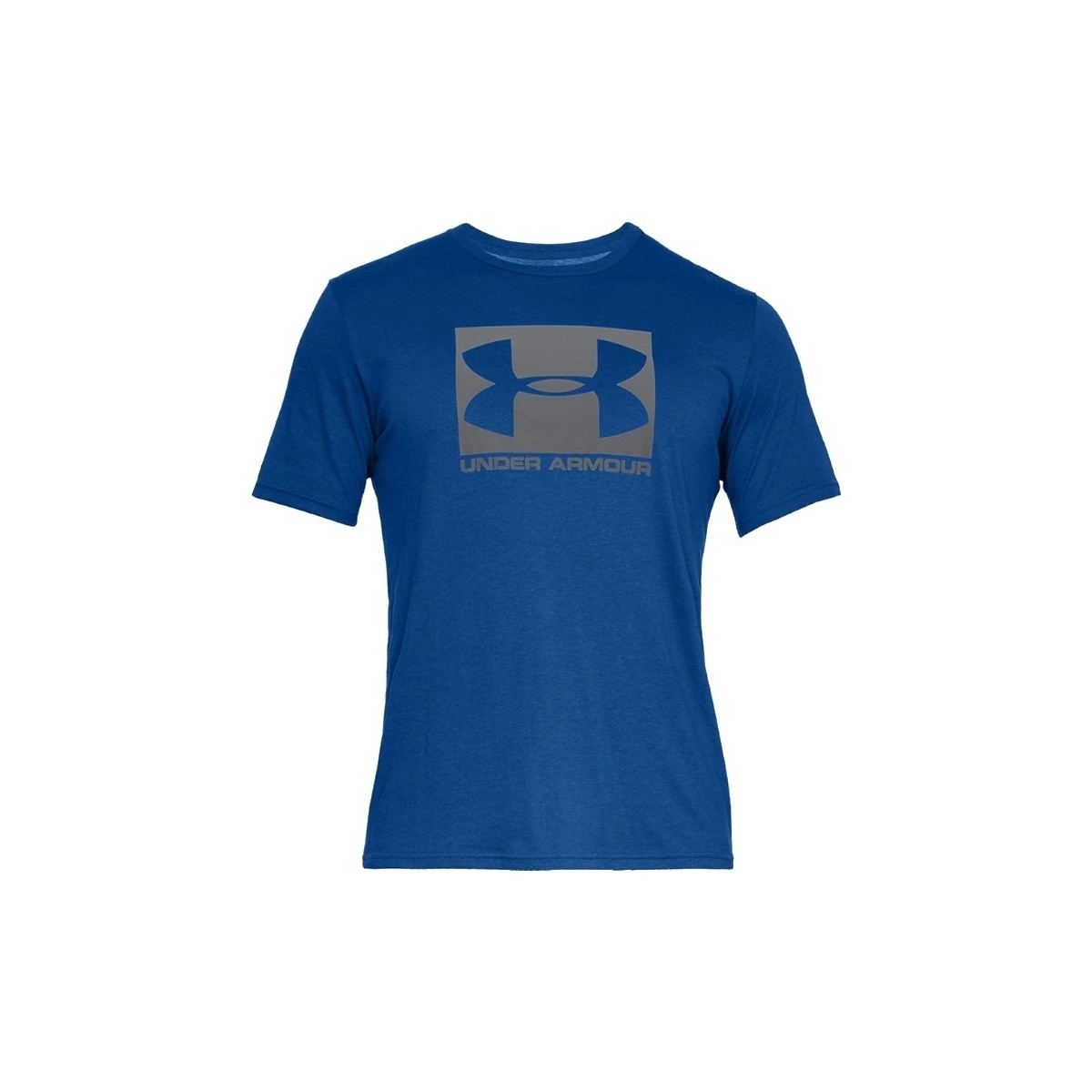 tekstylia Męskie T-shirty z krótkim rękawem Under Armour Boxed Sportstyle SS Tee Niebieski