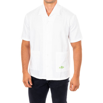 tekstylia Męskie Koszule z krótkim rękawem La Martina LMCJ04-00001 Biały