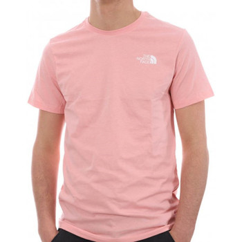 tekstylia Męskie T-shirty i Koszulki polo The North Face SS GRAPHIC Różowy