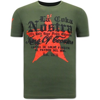 tekstylia Męskie T-shirty z krótkim rękawem Local Fanatic 119088322 Zielony
