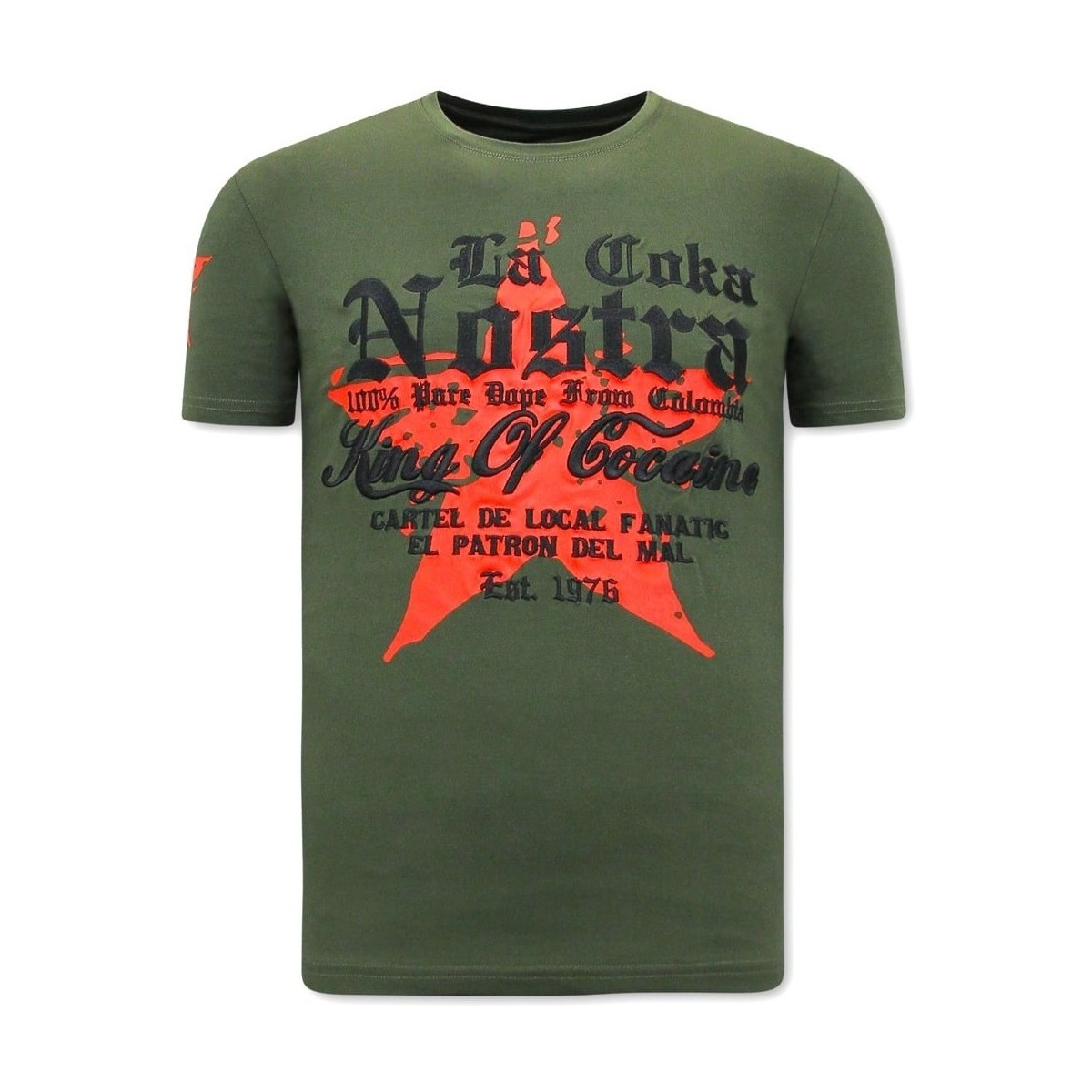 tekstylia Męskie T-shirty z krótkim rękawem Local Fanatic 119088322 Zielony