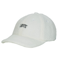 Dodatki Damskie Czapki z daszkiem Levi's WOMEN S SHERPA BALL CAP Biały