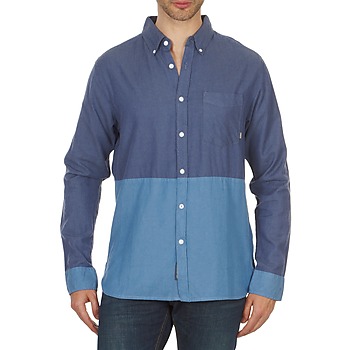 tekstylia Męskie Koszule z długim rękawem Element BRENTWOOD Niebieski