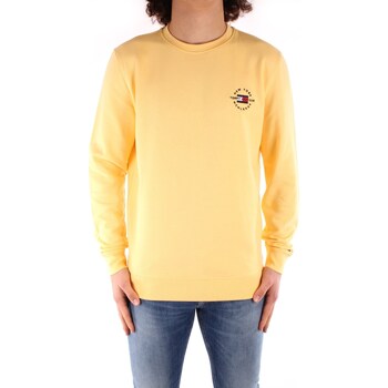 tekstylia Męskie T-shirty z krótkim rękawem Tommy Hilfiger MW0MW18369 Żółty