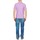 tekstylia Męskie Koszule z krótkim rękawem Ben Sherman BEMA00487S Różowy / Niebieski