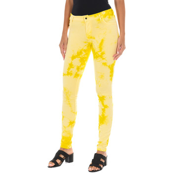 tekstylia Damskie Jeans flare / rozszerzane  Met 10DB50210-J100-0224 Żółty