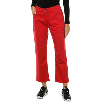 tekstylia Damskie Spodnie Armani jeans 3Y5J10-5D1RZ-1468 Czerwony