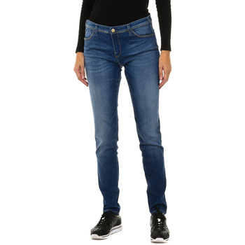 tekstylia Damskie Spodnie Armani jeans 3Y5J28-5D0ZZ-1500 Niebieski