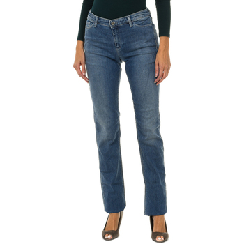 tekstylia Damskie Spodnie Armani jeans 3Y5J85-5D0SZ-1500 Niebieski