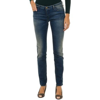 tekstylia Damskie Spodnie Armani jeans 6X5J06-5D06Z-1500 Niebieski