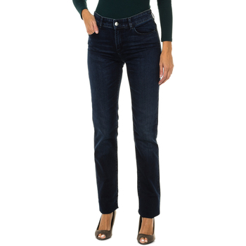 tekstylia Damskie Spodnie Armani jeans 6X5J18-5D0RZ-1500 Niebieski
