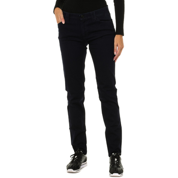 tekstylia Damskie Spodnie Armani jeans 6X5J28-5DZFZ-1500 Niebieski