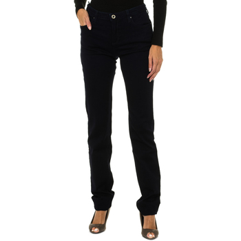 tekstylia Damskie Spodnie Armani jeans 6X5J85-5DZCZ-1500 Niebieski