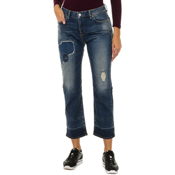 tekstylia Damskie Spodnie Armani jeans 6Y5J06-5D2XZ-1500 Niebieski