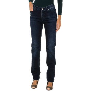 tekstylia Damskie Spodnie Armani jeans 6Y5J18-5D25Z-1500 Niebieski