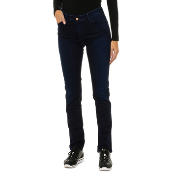 tekstylia Damskie Spodnie Armani jeans 6Y5J18-5D2DZ-1500 Niebieski