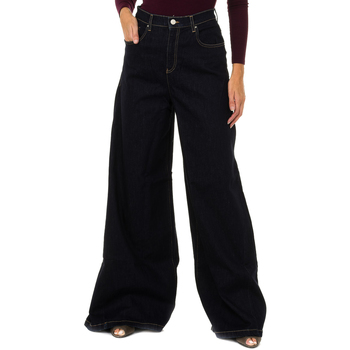 tekstylia Damskie Spodnie Armani jeans 6Y5J21-5D2AZ-1500 Niebieski