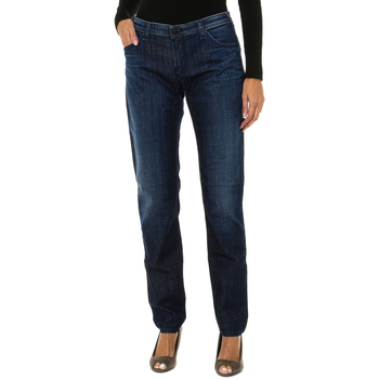 tekstylia Damskie Spodnie Armani jeans 6Y5J28-5D30Z-1500 Niebieski