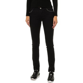 tekstylia Damskie Spodnie Armani jeans B5J23-PB-12 Czarny