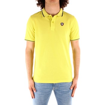 tekstylia Męskie Koszulki polo z krótkim rękawem Blauer 21SBLUT02272 Żółty