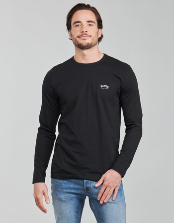tekstylia Męskie T-shirty z długim rękawem BOSS TOGN CURVED Czarny